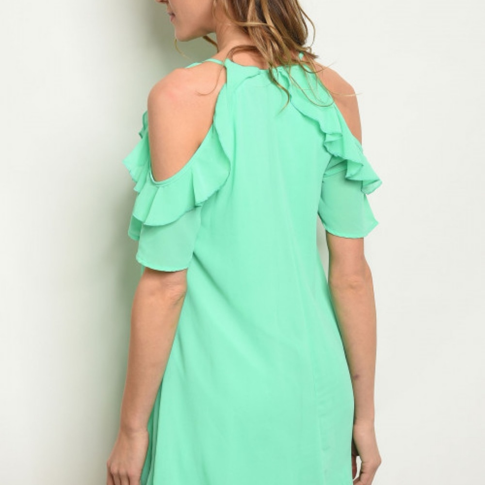 MINT DRESS - Picture 2 of 2